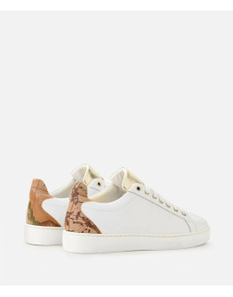 ALVIERO MARTINI I^CLASSE Z0544578C0900 SNEAKERS IN PELLE LISCIA BIANCA